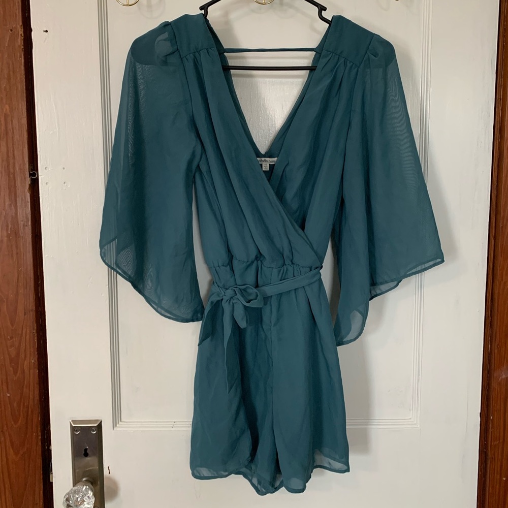 Blue Romper